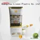 Lisson screw cap cosmetic squeeze tubes wholesale scraping for cleaner 1