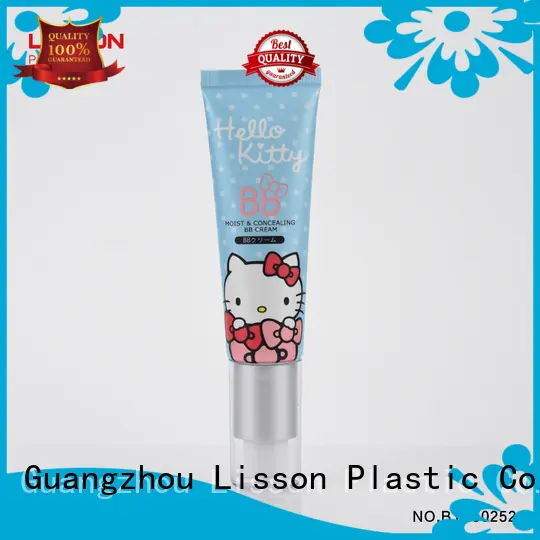 glossy cap hand lotion pump packaging oval for lotion 1