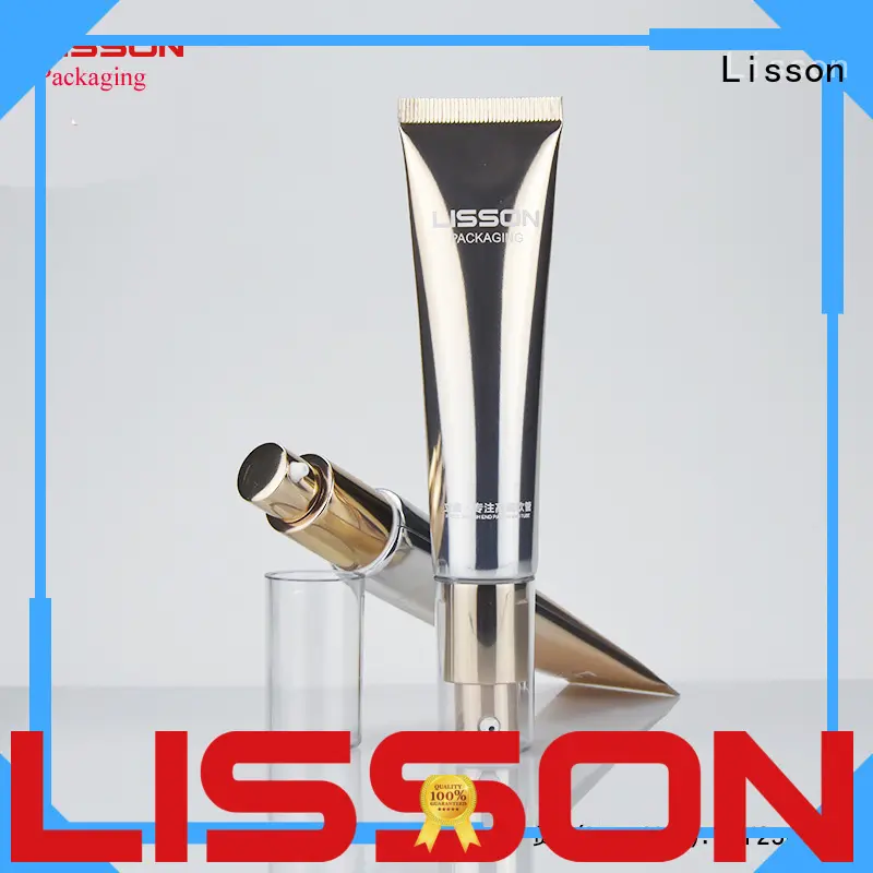 double layer plastic tube manufacturers face high-end for lotion 1