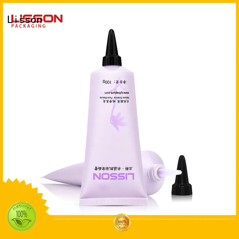 Lisson free sample plastic tube containers free delivery for toiletry 1