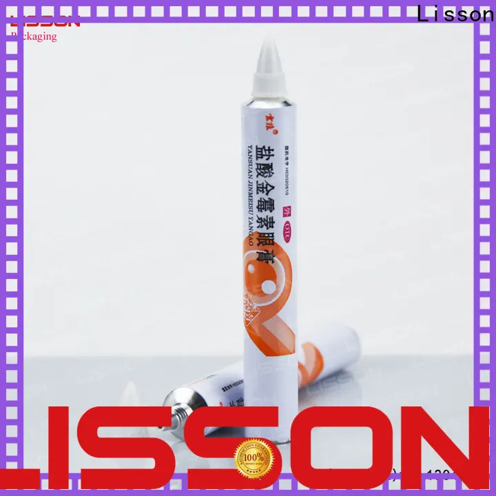 Lisson customized collapsible tube best supplier for ointment 1