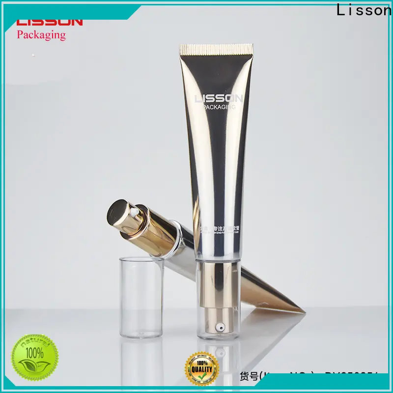Lisson transparent hand lotion pump barrier for cleanser 1