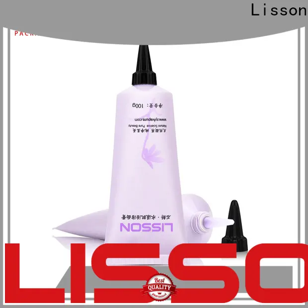 Lisson clean plastic tube manufacturers free sample for sun cream 1