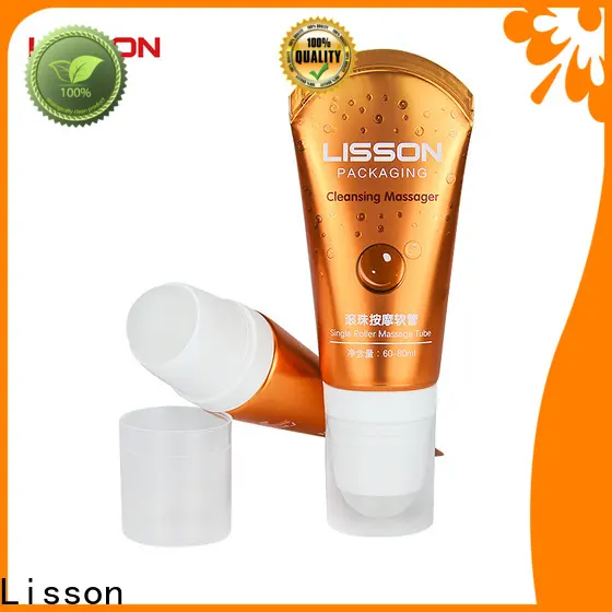 Lisson embossment plastic tube containers round rotary for essence 1