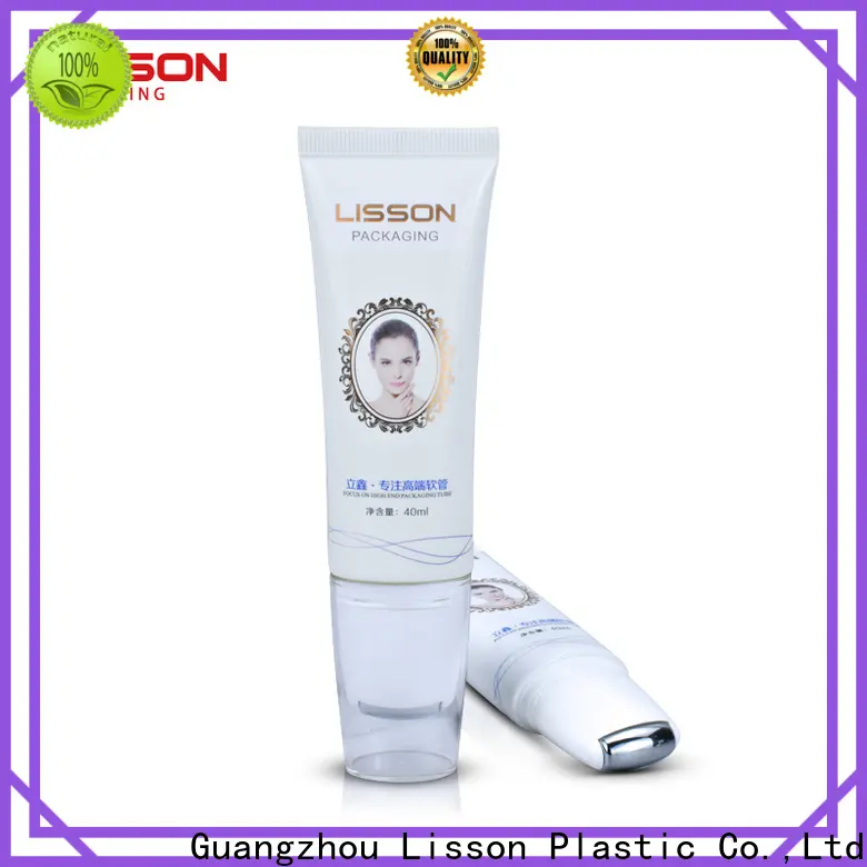 Lisson empty squeeze tubes for cosmetics oval for makeup 1