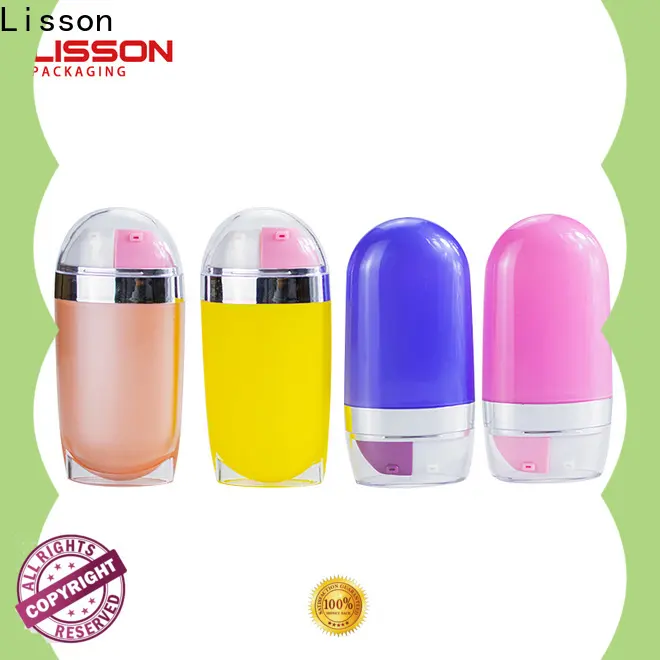color design lotion pump packaging laminated for cosmetic 1