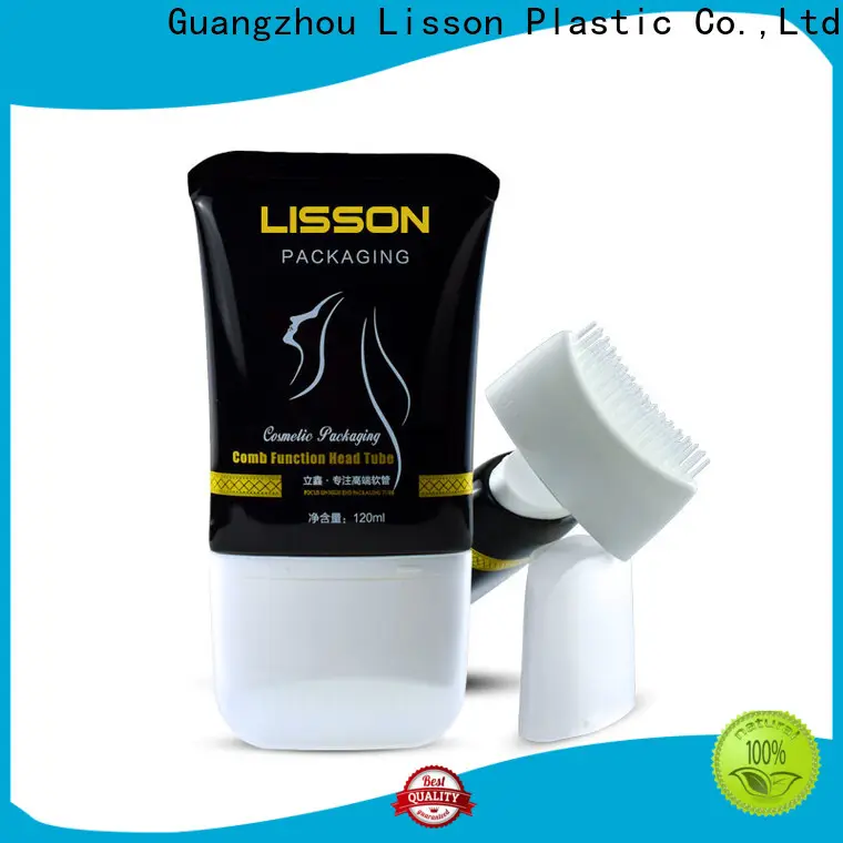 Lisson six steel plastic tube packaging round rotary for skin care 1