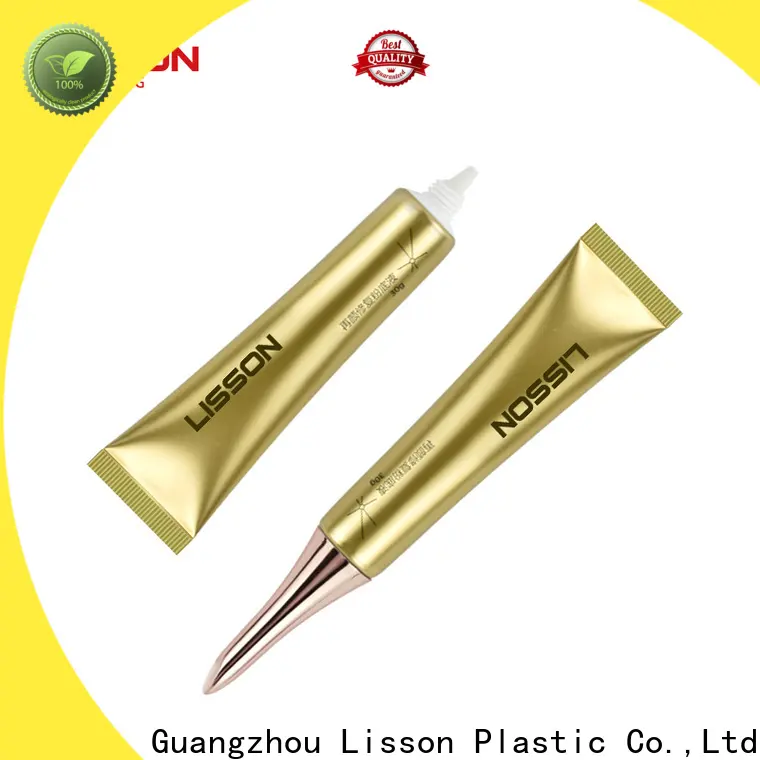 Lisson single steel cosmetic squeeze tubes wholesale screw cap for makeup 1