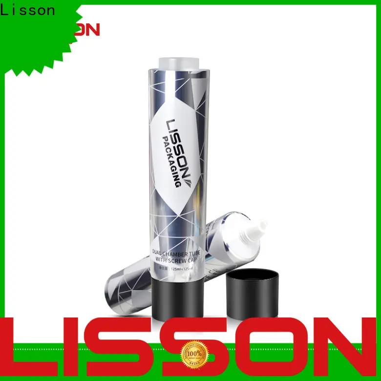 Lisson six steel cosmetic tube packaging for lotion 1