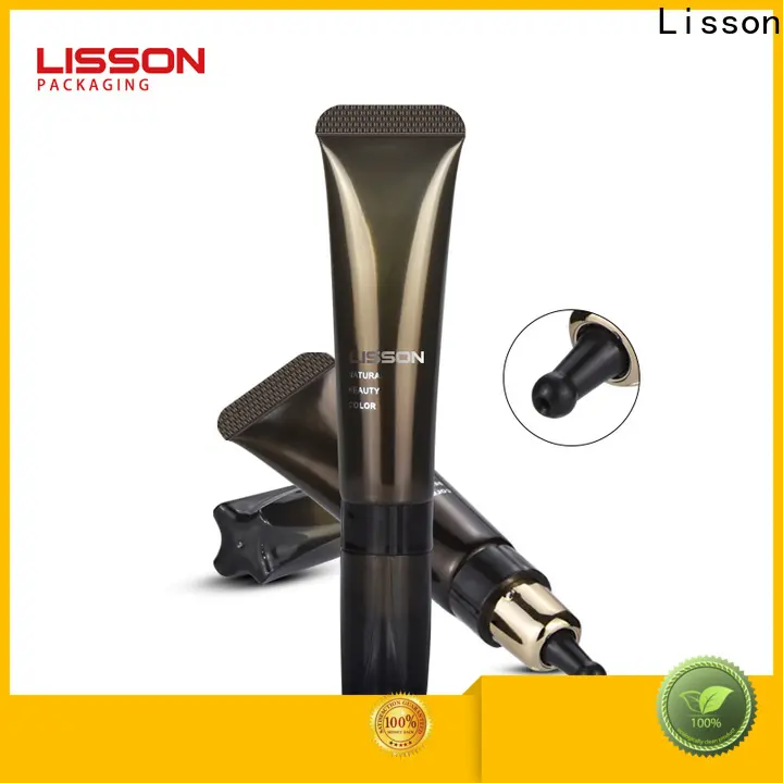 Lisson plastic tube lip gloss screw cap for makeup 1