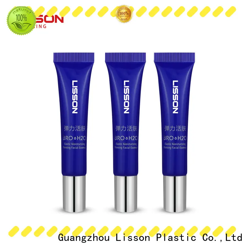 Lisson dual chamber squeeze tubes for cosmetics soft blush for sun cream 1