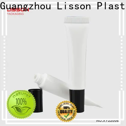 hollow plastic tube caps top selling silver coating for makeup 1