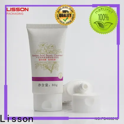 Lisson cheapest factory price cosmetic tube with flip cap free sample for packaging 1