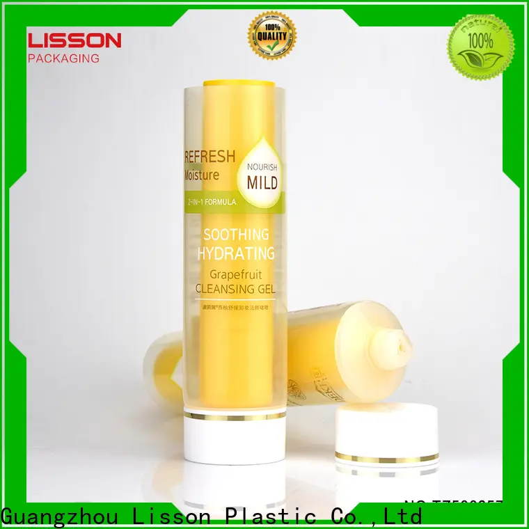 Lisson bulk production plastic tubes with caps tooth-paste for facial cleanser 1