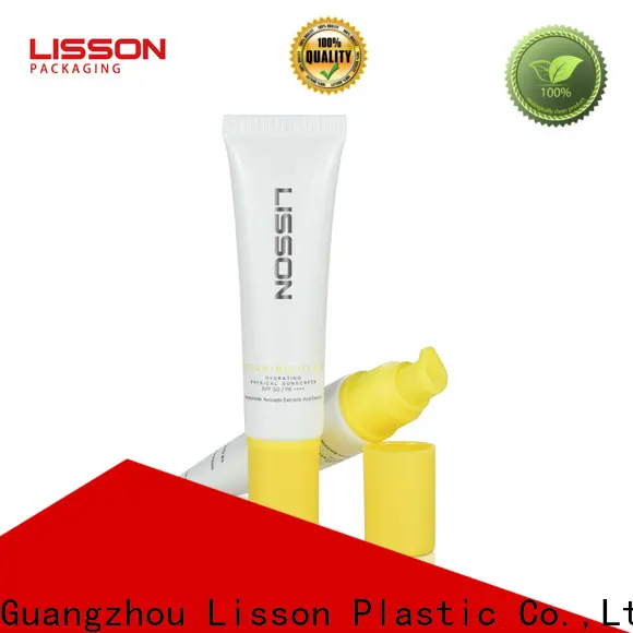 Lisson sunscreen cosmetic tube flip top cap for makeup 1