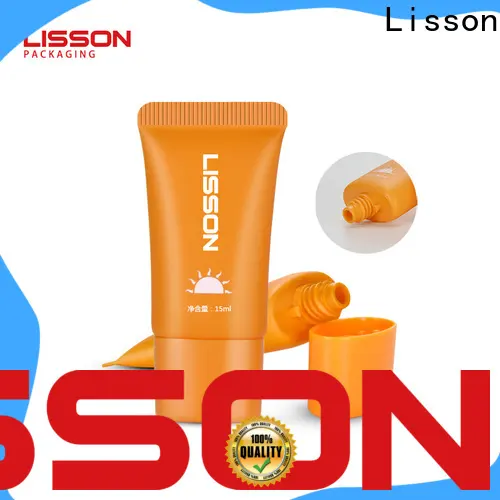 Lisson logo printed squeeze tubes for cosmetics luxury for packaging 1
