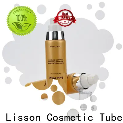 Lisson airless pump bottles clear for lotion 1