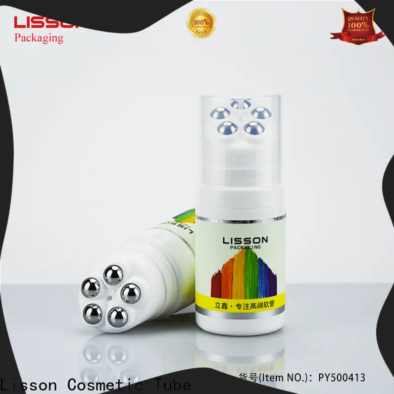 Lisson packaging reusable plastic squeeze tubes luxury for makeup 1