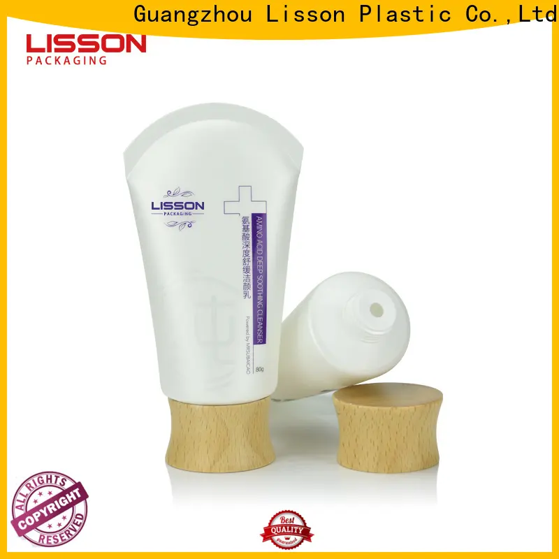 Lisson wholesale plastic tubes with caps free delivery for lotion 1