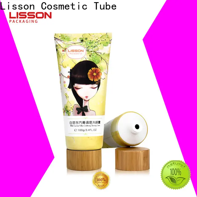 Lisson wholesale custom cosmetic packaging tooth-paste for cleanser 1