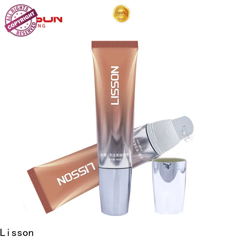 Lisson custom squeeze tubes for cosmetics applicator for packing 1