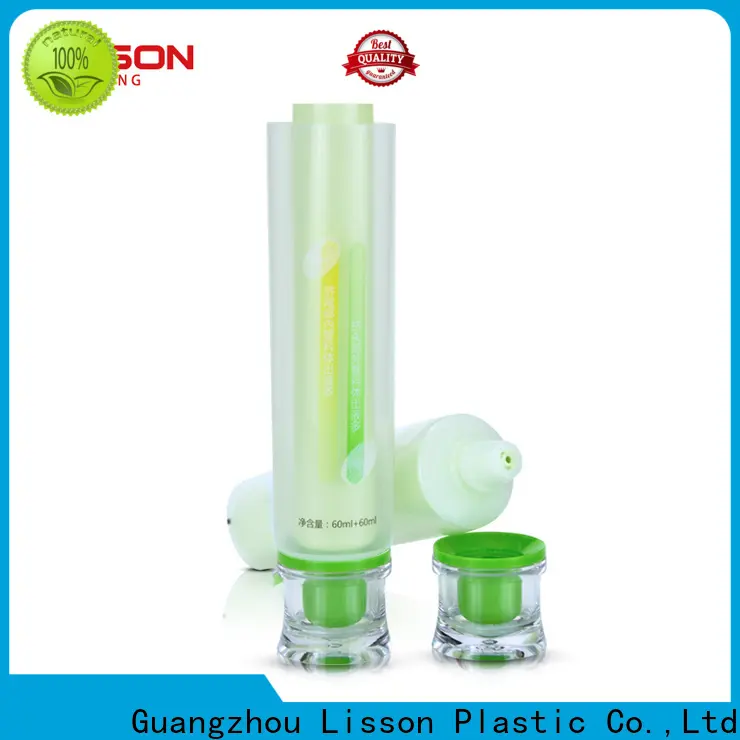 Lisson biodegradable plastic tube containers cosmetics packaging manufacturer for skin care 1