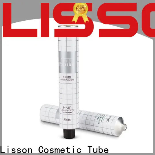 Lisson popular wholesale aluminum cosmetic tubes pure for packing 1