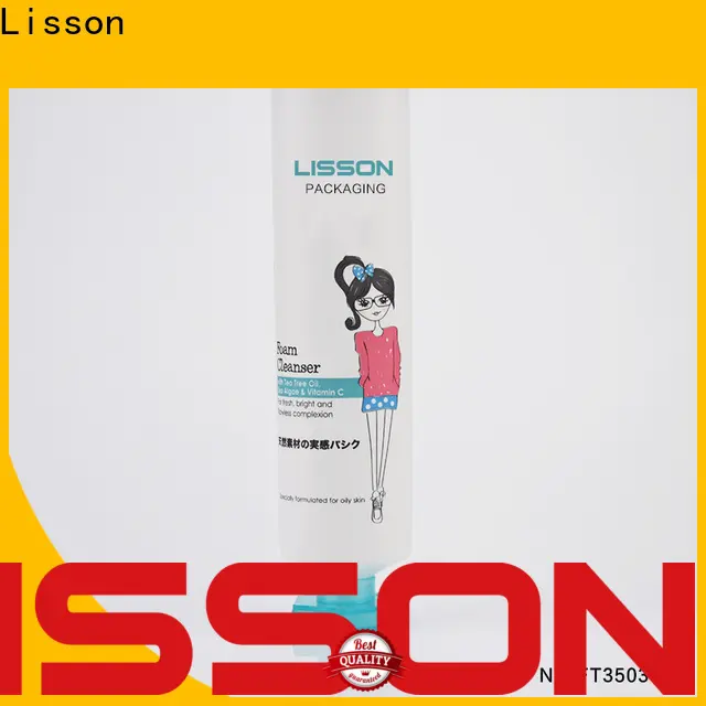 Lisson biodegradable airless cosmetic packaging high-end for sun cream 1