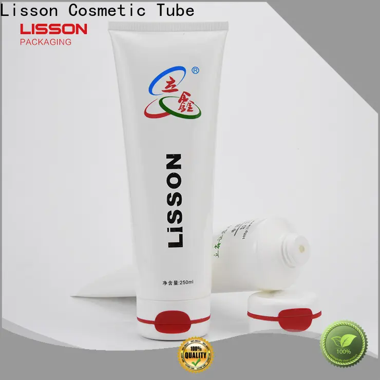 Lisson cosmetic tubes double color sunscreen packaging for makeup 1