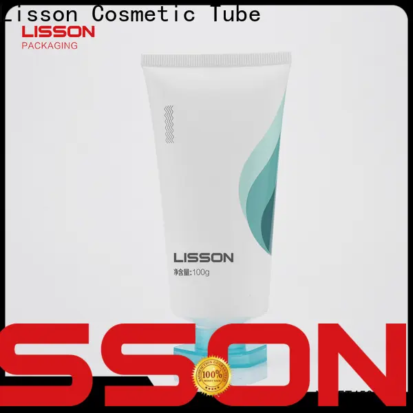 Lisson cosmetic tube packaging with cap free sample for cleanser 1