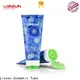 free sample cosmetic double colors cap tube sunscreen packaging for makeup 1