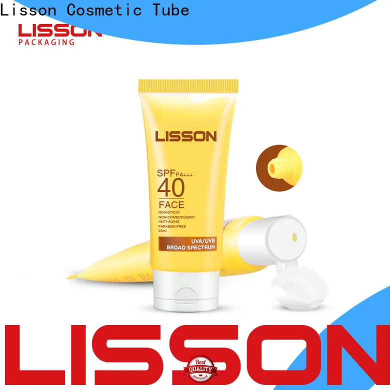 Lisson round cosmetic tube packaging luxury for packing 1