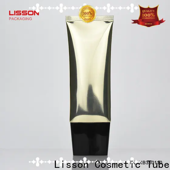 logo printed cosmetic tube flip top cap for packing 1