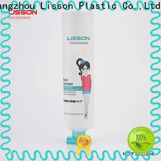Lisson eco-friendly facial cleanser tube free sample for sun cream 1