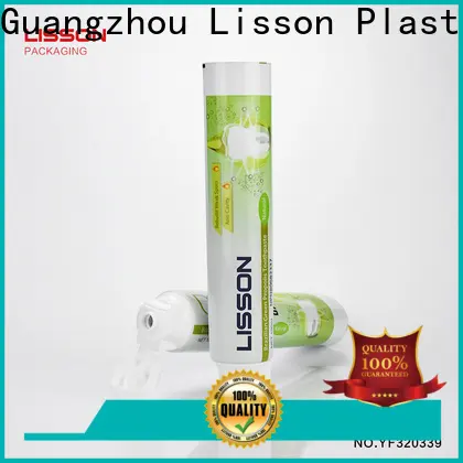 Lisson plastic tubes with caps tooth-paste for facial cleanser 1