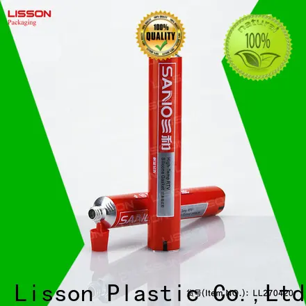 Lisson factory price aluminium cosmetic tubes oem for makeup 1