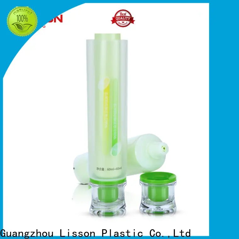 Lisson wholesale plastic tubes with caps free sample for lotion 1