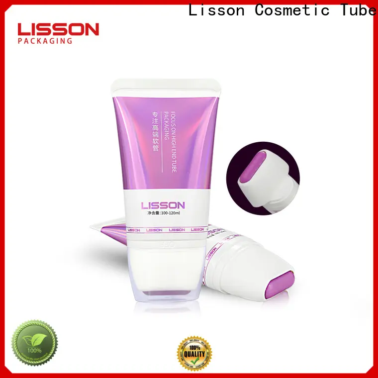 Lisson biodegradable plastic tubes with caps free sample for cleaner 1