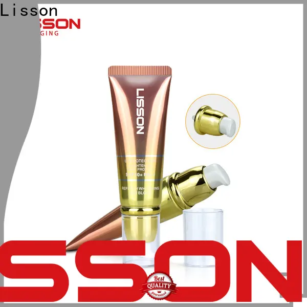 empty cosmetic airless pump tube facial wash for cosmetic 1