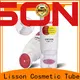 Lisson double rollers clear plastic tube packaging workmanship for sun cream 1