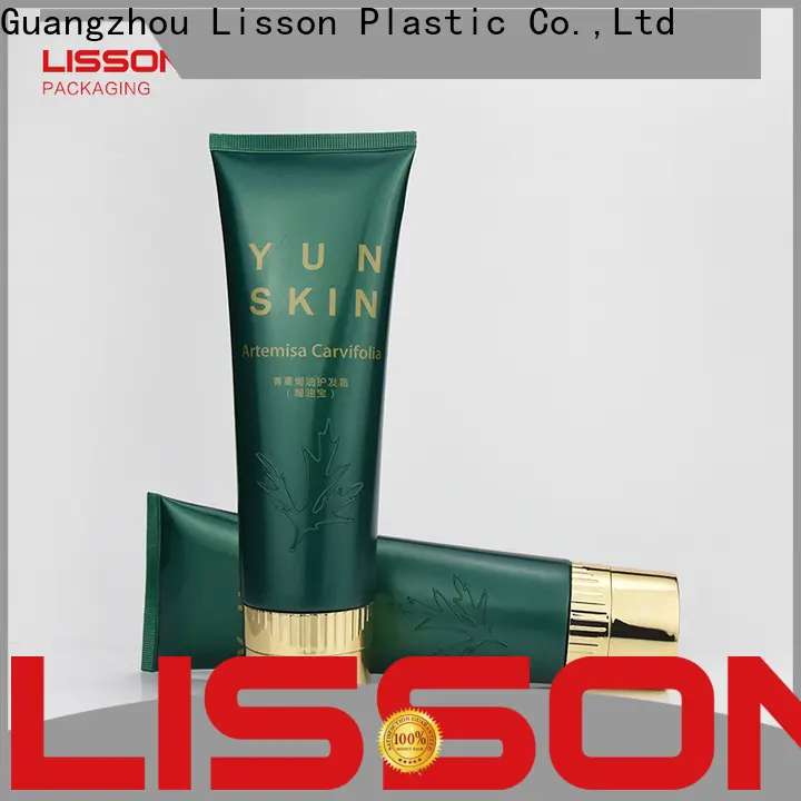 Lisson biodegradable hair conditioner tube cosmetics packaging manufacturer for cleaner 1