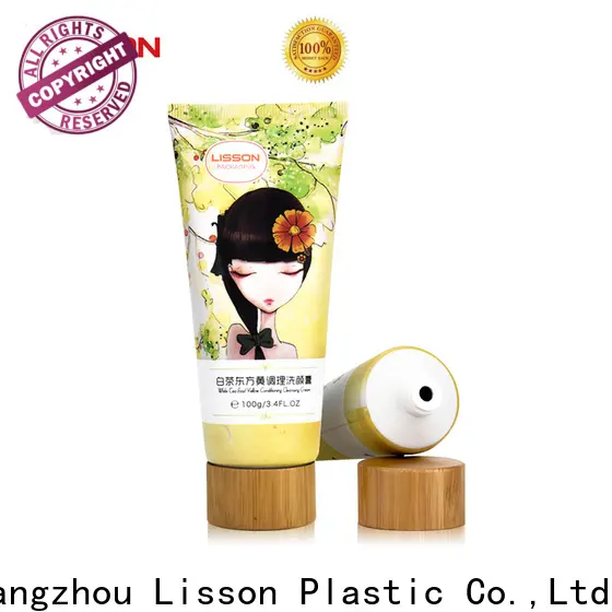 Lisson clear plastic tube silver plating for lotion 1