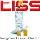 wholesale clear plastic tube silver plating for cosmetic 1