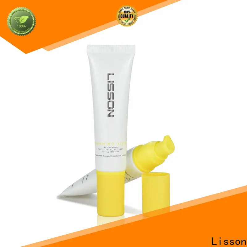 empty cosmetic tube packaging flip top cap 1