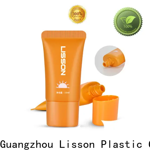 logo printed squeeze tubes for cosmetics soft blush for sun cream 1