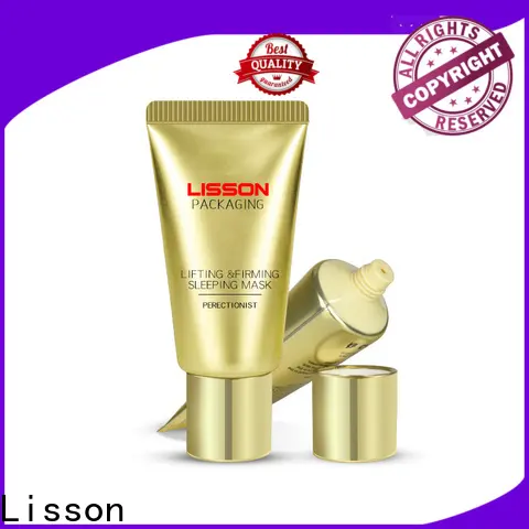 Lisson plastic cleanser container silver coating for sun cream 1