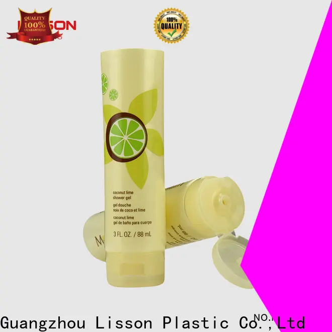 Lisson top quality cosmetic tube with flip cap wholesale for packaging 1
