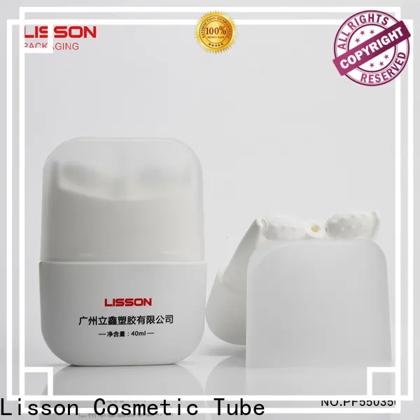 Lisson double rollers refillable massage cream tube luxury for storage 1