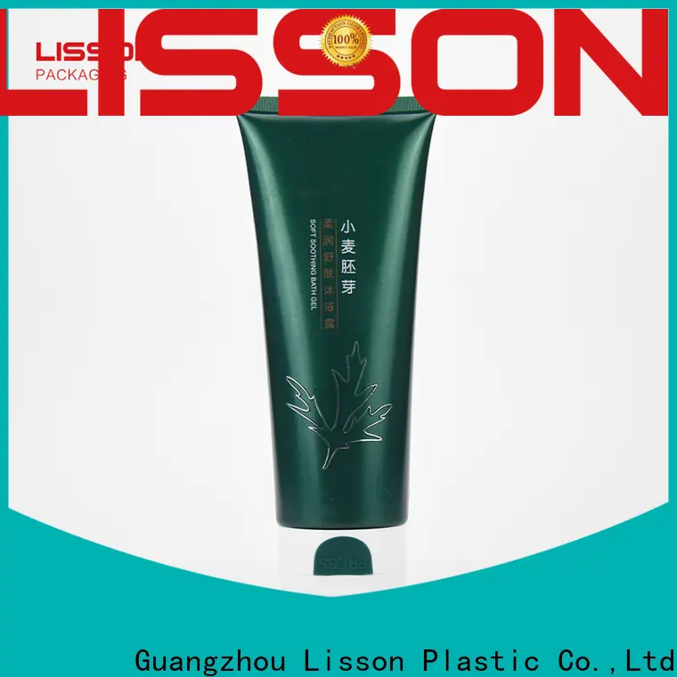 Lisson free sample cosmetic tubes double color sunscreen packaging for packing 1