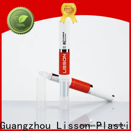 Lisson lip gloss tubes with brush bulk production for cosmetic packing 1
